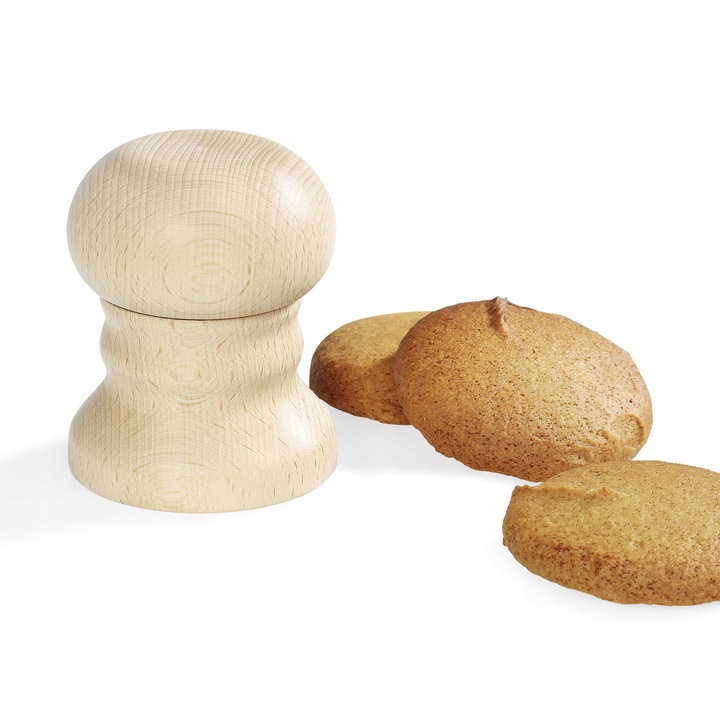 Instrument pentru formare turta dulce Kuchenprofi, lemn fag, 7cm