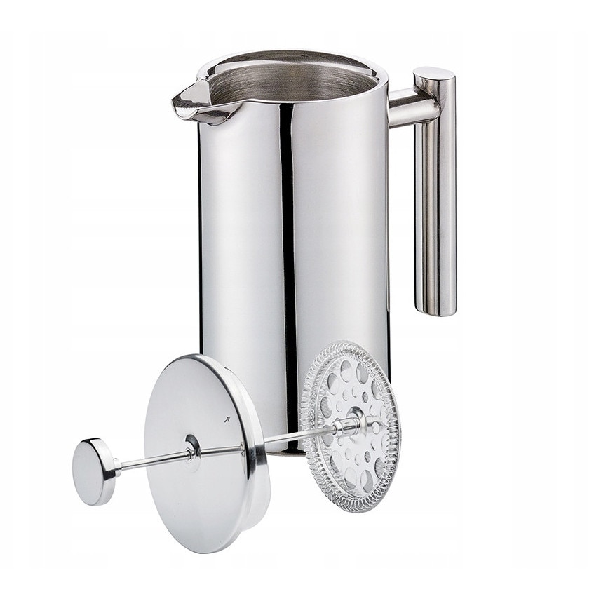 Cafetiera Cilio Sara, 6 cesti, inox, argintiu, 700ml, 19x9cm