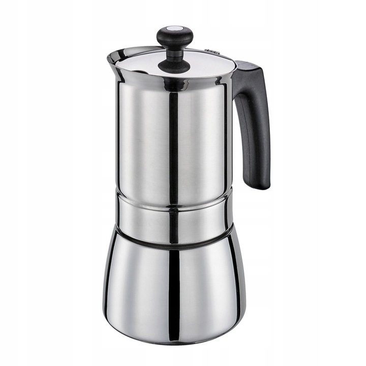 Espressor Cilio Tosca inox mat 300ml argintiu 20x10cm
