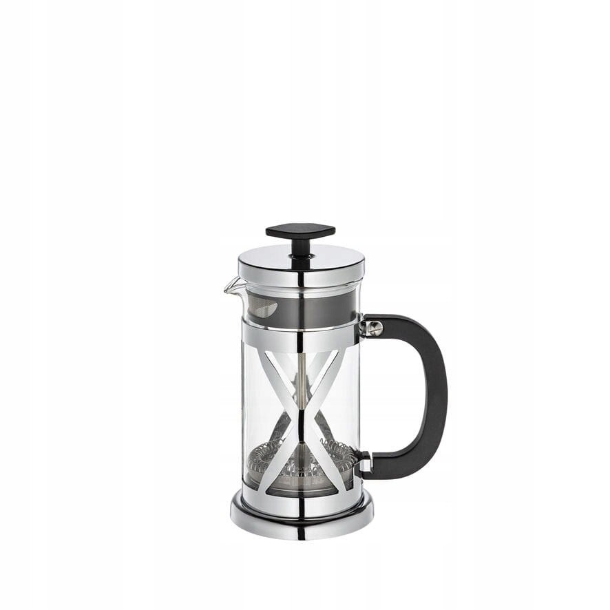 Cafetiera Cilio Gloria, 0.35l, inox si sticla, 8.5x17cm, set 3 cesti