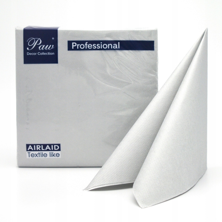 Servetele flizeline Paw 40x40cm plum 50 buc