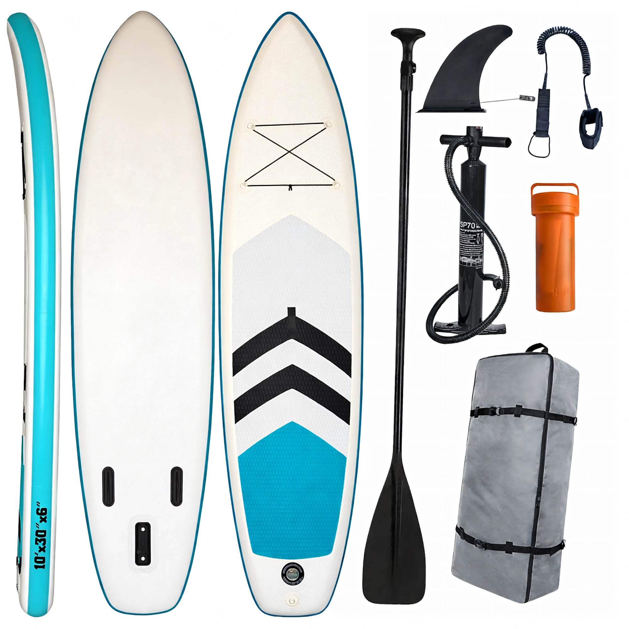Placa stand up paddle Bestway, PVC/Tritech, 243 x 57 x 7 cm