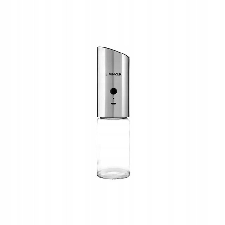 Rasnita sare si piper Vinzer inox sticla ceramica reglabila