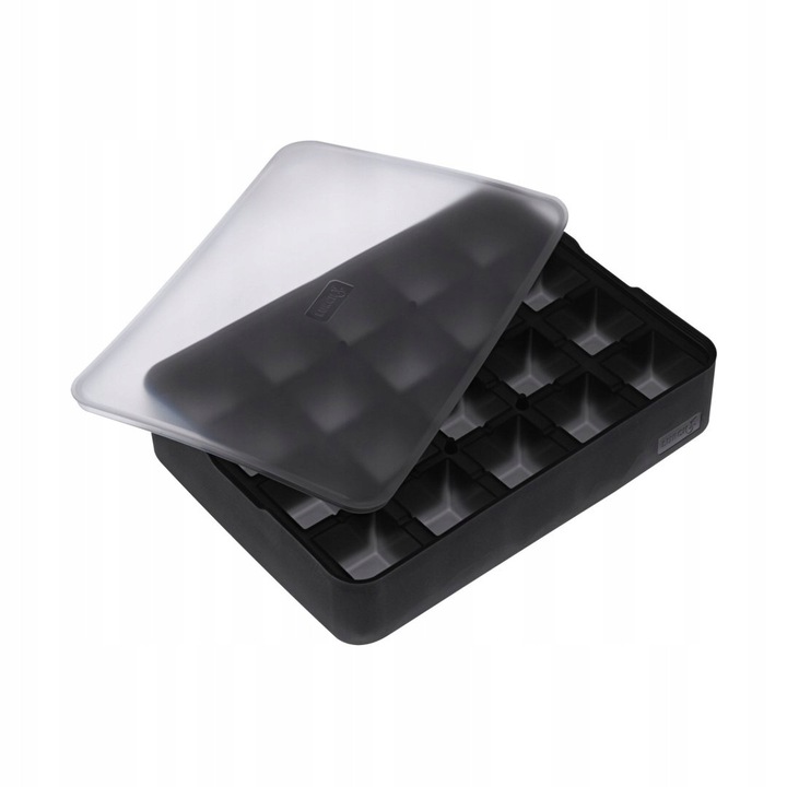 Форма за кубчета лед Lurch, силикон, тюркоаз, 20x15x4см, 3x3см, 6 кубчета