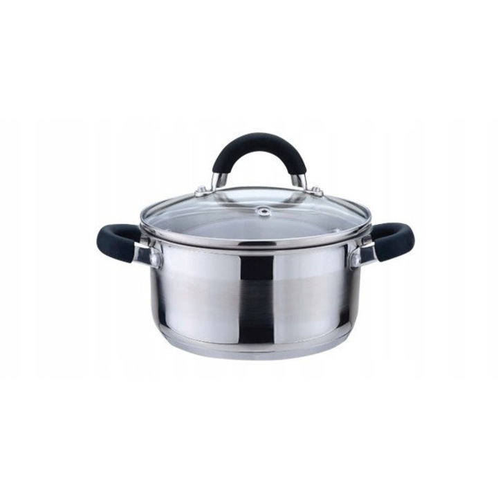 Kinghoff KH-4346 6L 24cm rozsdamentes acél indukciós edény