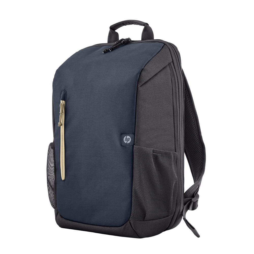 Rucsac laptop HP Travel 18L 15.6" Blue Night, extensibil, albastru-gri-maroniu