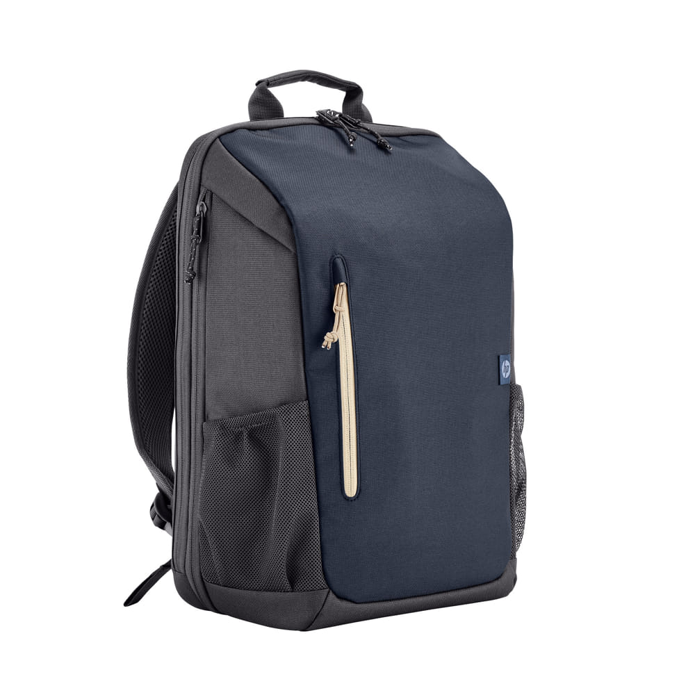 Rucsac laptop HP Travel 18L 15.6" Blue Night, extensibil, albastru-gri-maroniu