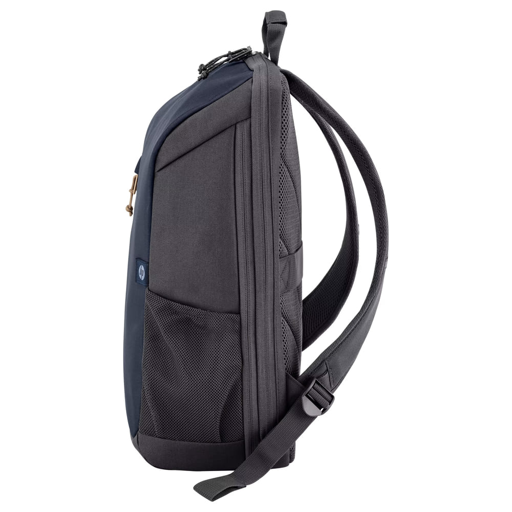 Rucsac laptop HP Travel 18L 15.6" Blue Night, extensibil, albastru-gri-maroniu