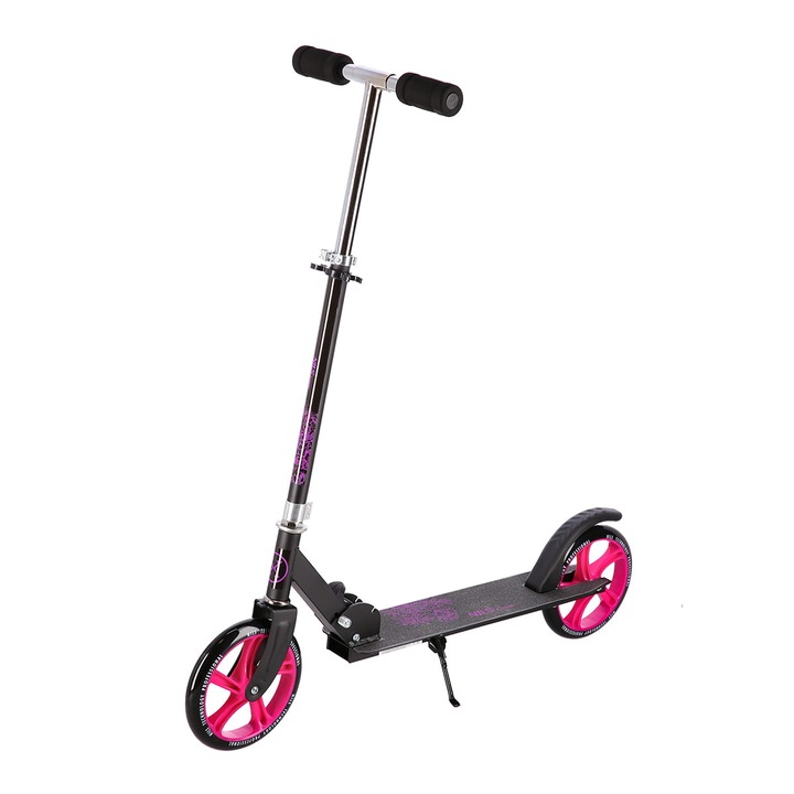 NILS EXTREME HM603 Összecsukható roller 200 mm-es kerekekkel és ABEC 7-es csapágyakkal, állítható kormányral és lábfékkkel, szabadidős kirándulásokhoz és városi közlekedéshez