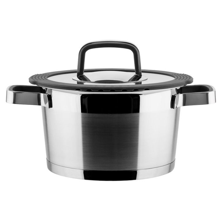 Тенджера Vinzer Moderno 2,3 л 18 см с капак