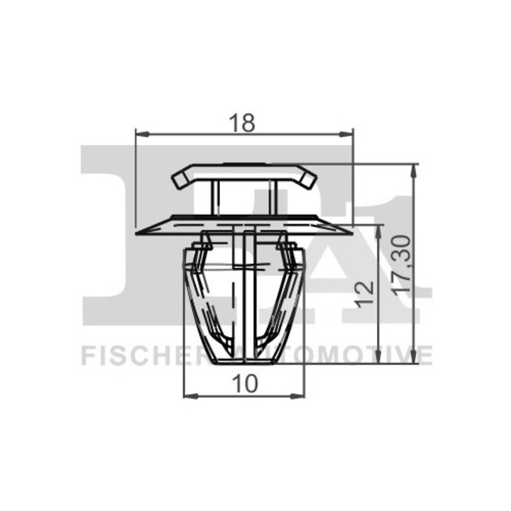 Щипки, Декоративно покритие и защита 33-40010.10 Alfa Romeo Stelvio Fiat 500L/500X/Grande Punto/Punto/Punto Evo