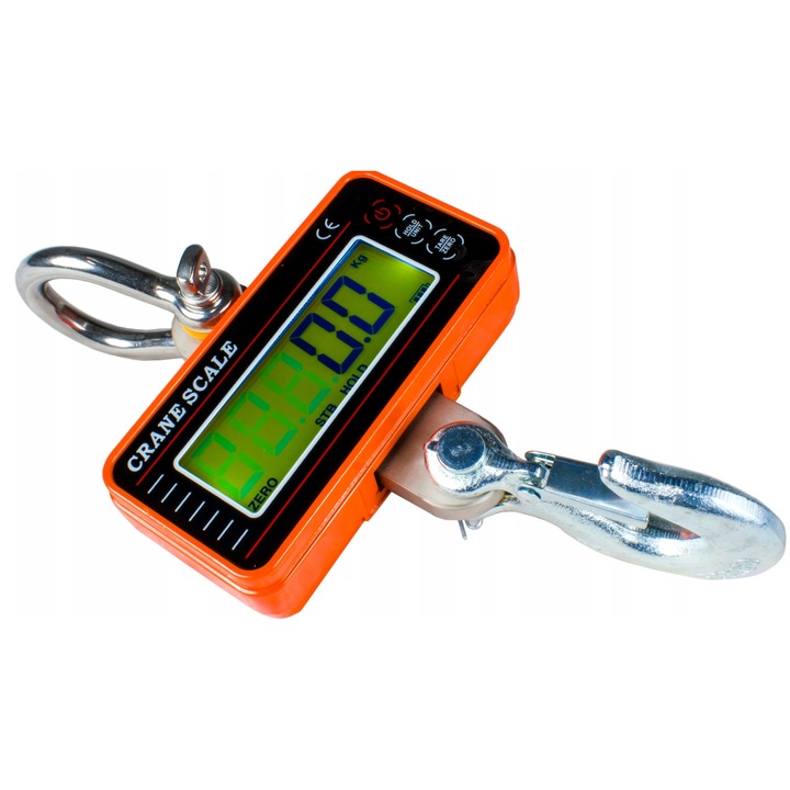 Cantar carlig suspendat 2000kg metalic cu ecran LCD iluminat