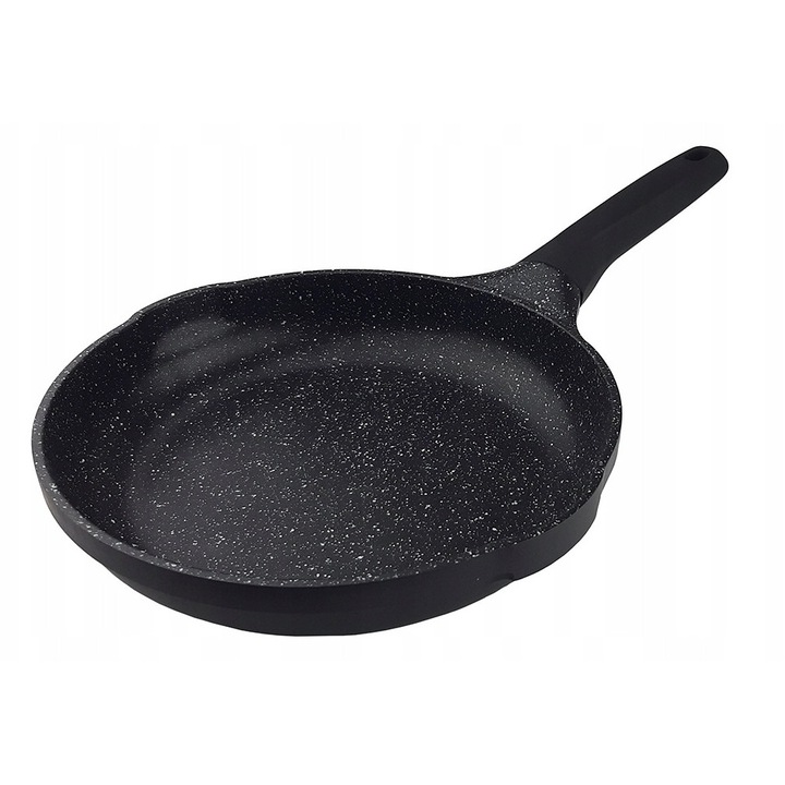 Vinzer Kuro Induction Line fekete serpenyő 24cm, öntött alumínium, tapadásmentes bevonat