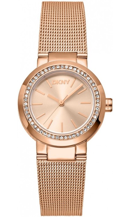 Дамски часовник DKNY DK1L024M0035, розово злато, моден като подарък