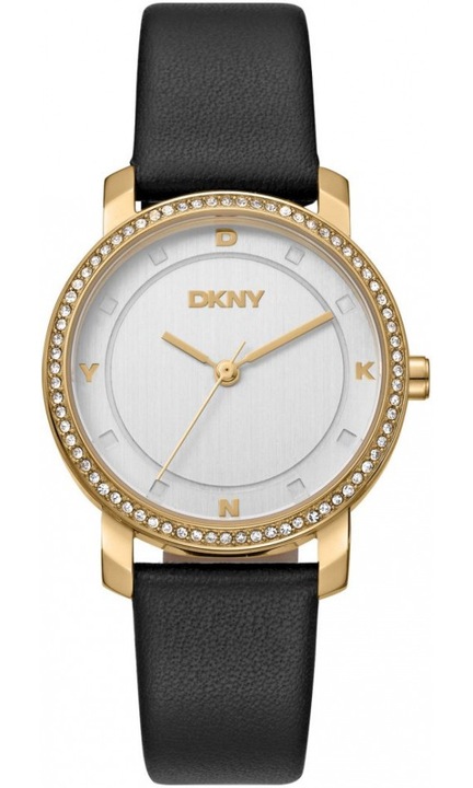 Ceas de dama DKNY DK1L065L0025 negru, stil fashion, cadou ideal