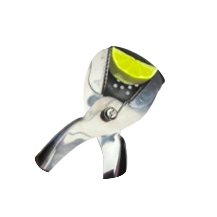 Citrusprés, citrom/lime, 18/10 rozsdamentes acél, szűrővel, ergonomikus