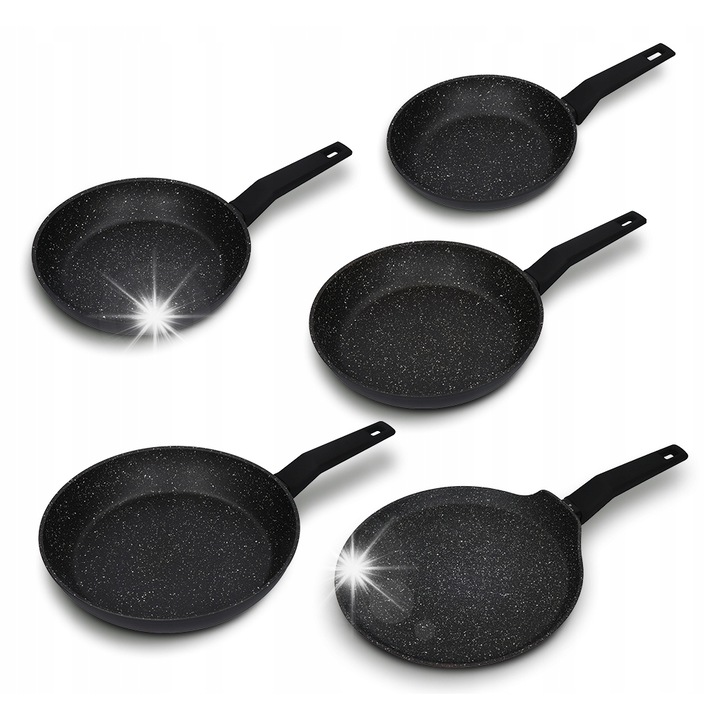 Zwieger Forte serpenyő szett 20x24x26x28cm tapadásmentes alumínium 5 részes
