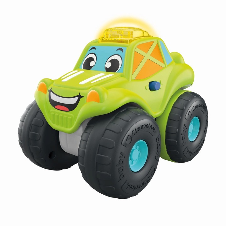 Jucarie interactiva Baby Clementoni - Masinuta off road, Dusty