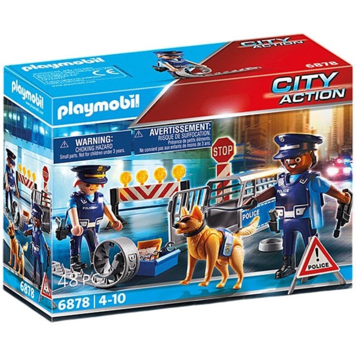 Playmobil City Action - Blocajul rutier al politiei