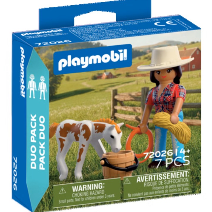 Playmobil Duo Pack, Lovasnő és csikó