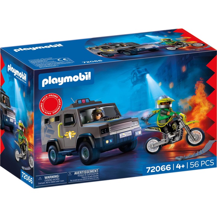 Playmobil City Action - Promo Pack, Unitatea de politie tactica
