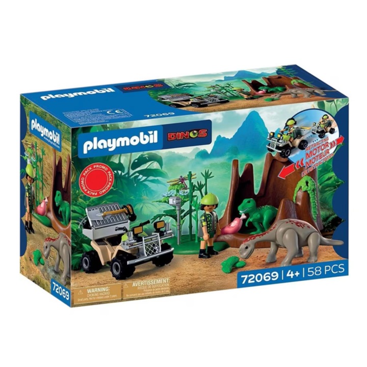 Playmobil Dinos - Promo Pack, Ascunzatoarea dinozaurilor