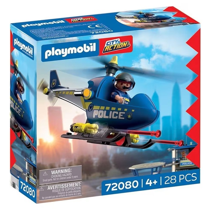 Playmobil City Action - Elicopter de politie