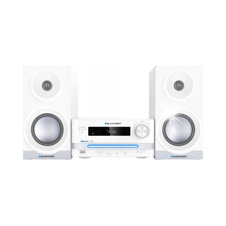 Аудио система Blaupunkt MS16BT Bluetooth бяла 220x102x238mm