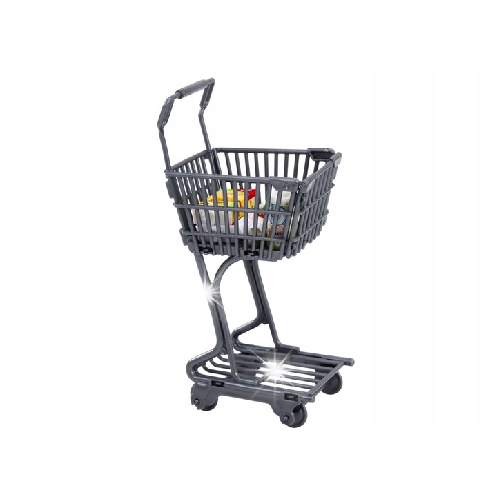 Комплект кукла супермаркет Leantoys, аксесоари, многоцветен, 30x20x15см