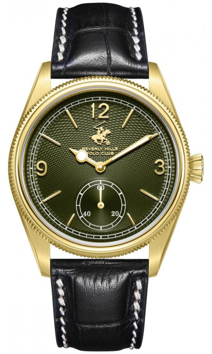 Мъжки часовник BEVERLY HILLS BP3807X.171 зелен моден
