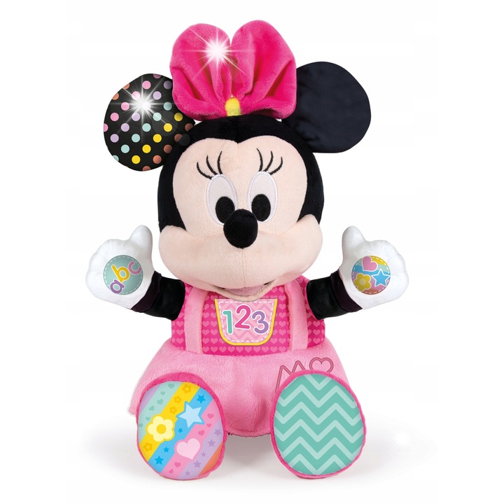 Clementoni Baby Minnie interaktív bébijáték, zenélő, rózsaszín
