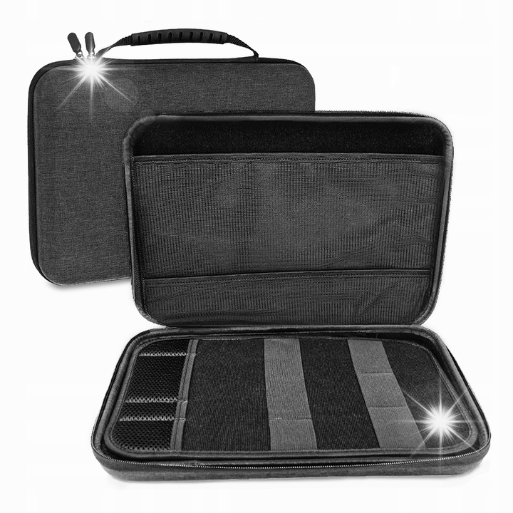 Pixel Air Pro 14" laptop tok, ellenálló, fekete, 34x24x4.5cm