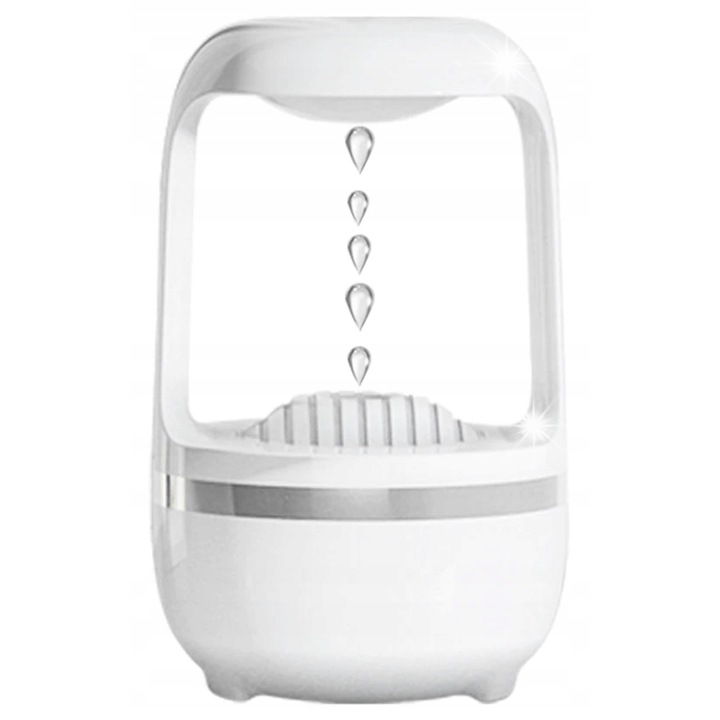 Ultrahangos aromaterápiás párásító LED 23x12cm 500ml fehér