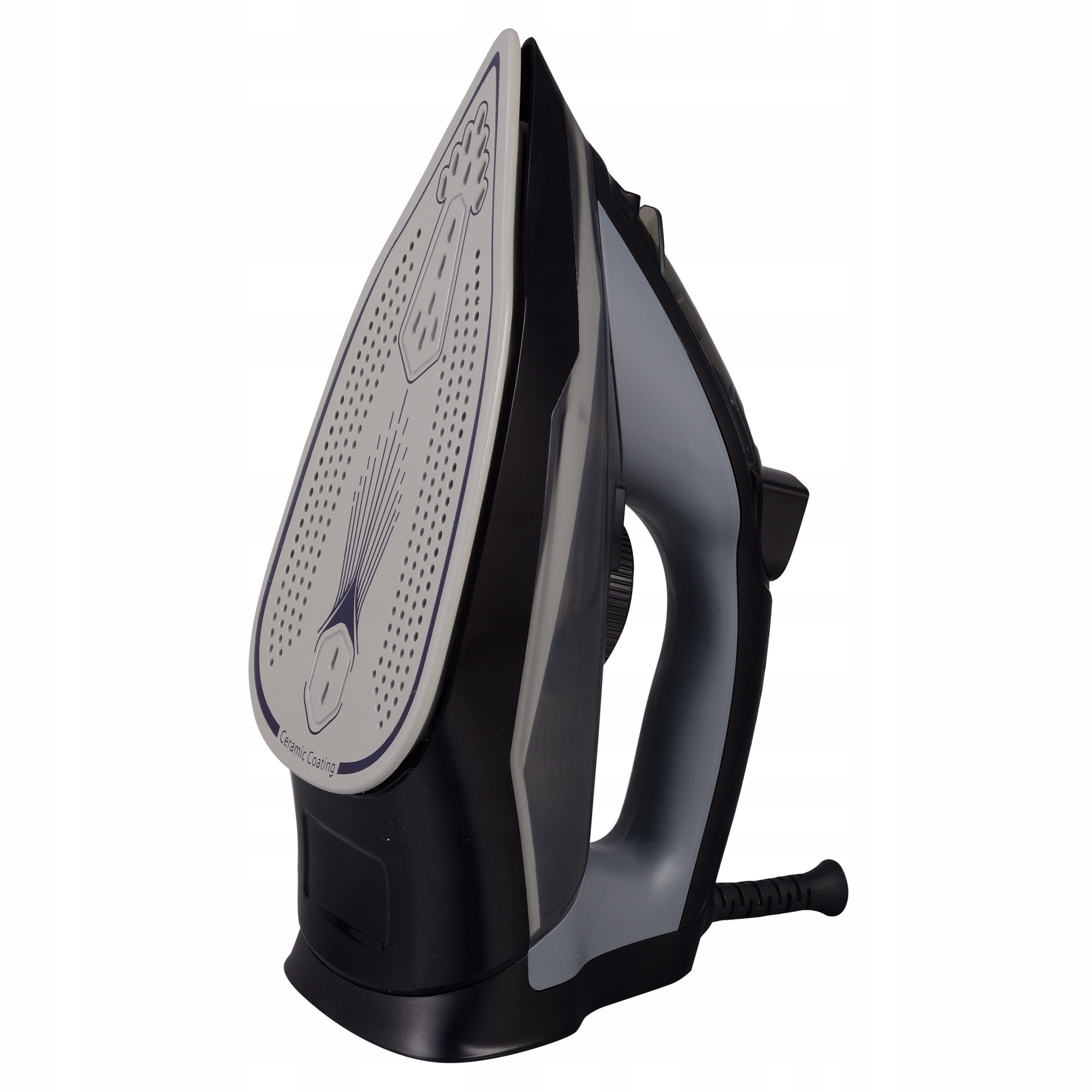 Fier de calcat cu abur Kamille KM-6711, 2800W, anti-calcar, anti-picurare, ceramic, 12.5x29.7x15.8cm
