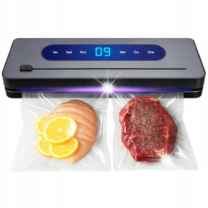 Masuletto SMART automata vákuumcsomagoló gép 62kPa UV 31cm 50 zsák
