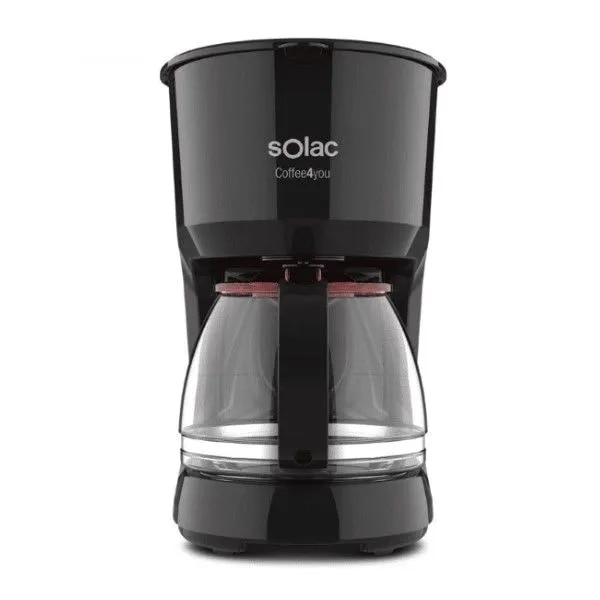 Espressor cafea Solac Stillo Digital 1.2l inox negru 900W 12 cesti
