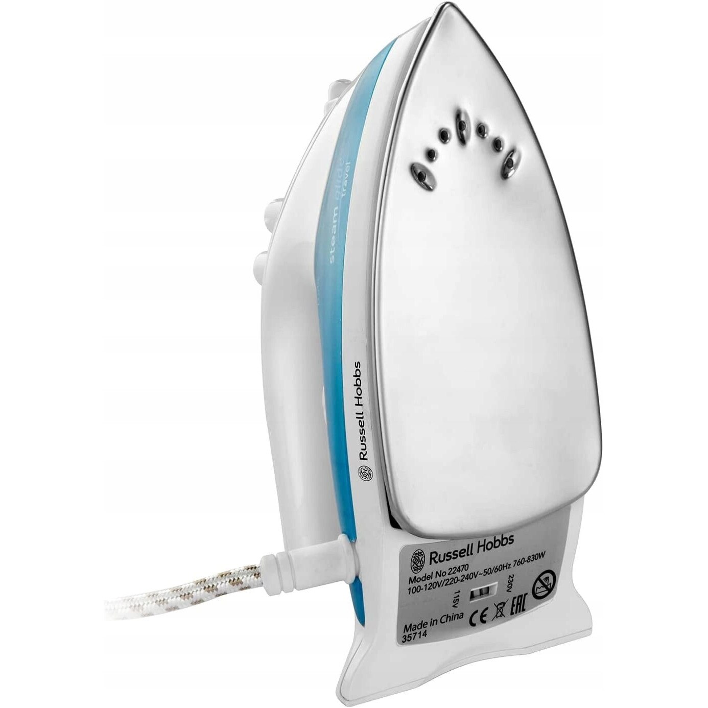 Fier de calcat de calatorie Russell Hobbs 22470, 760W, inox, 80ml