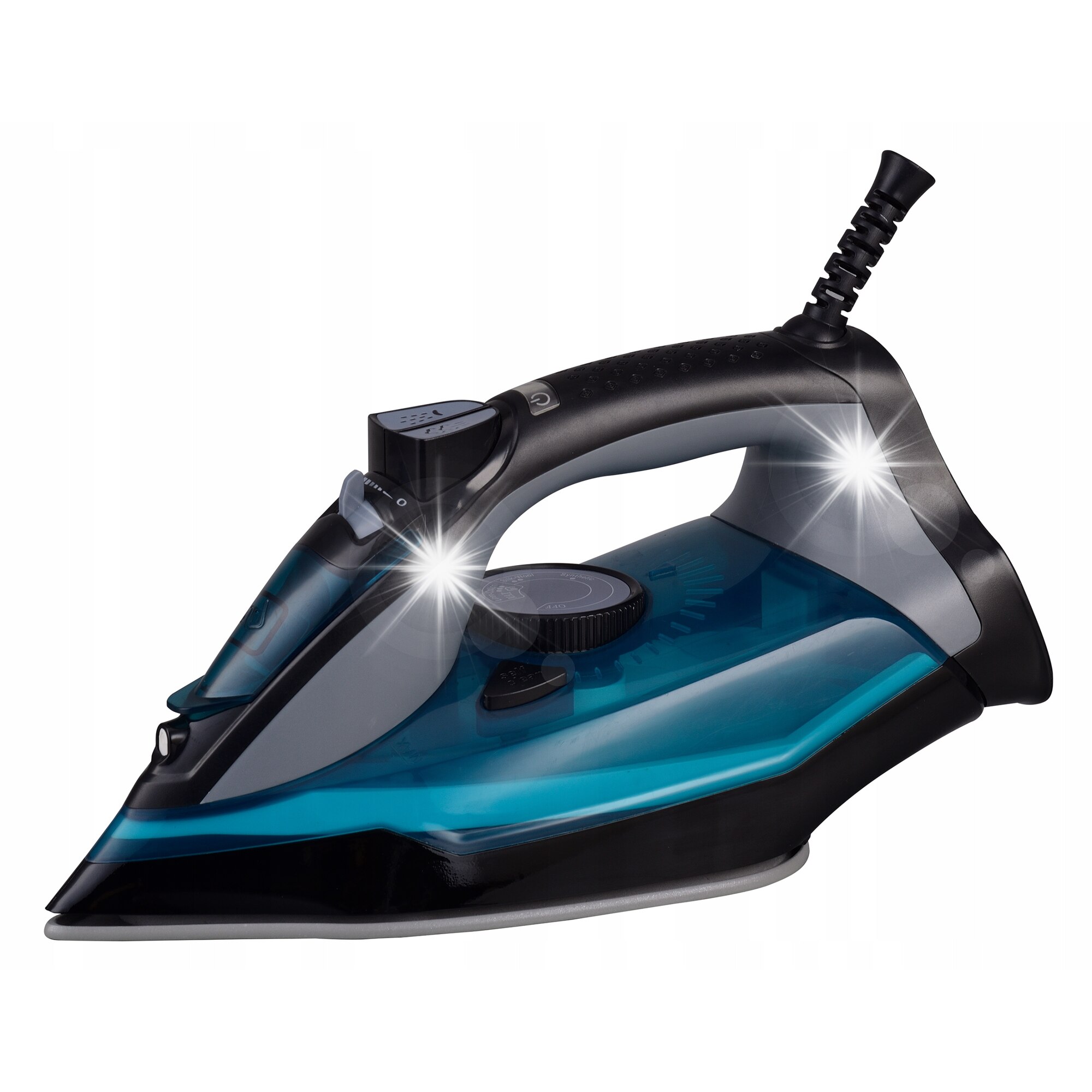 Fier de calcat cu aburi Kamille KM-6712, 2800W, ceramic, anti-calcar, anti-picurare, 12.5x29.7x15.8cm