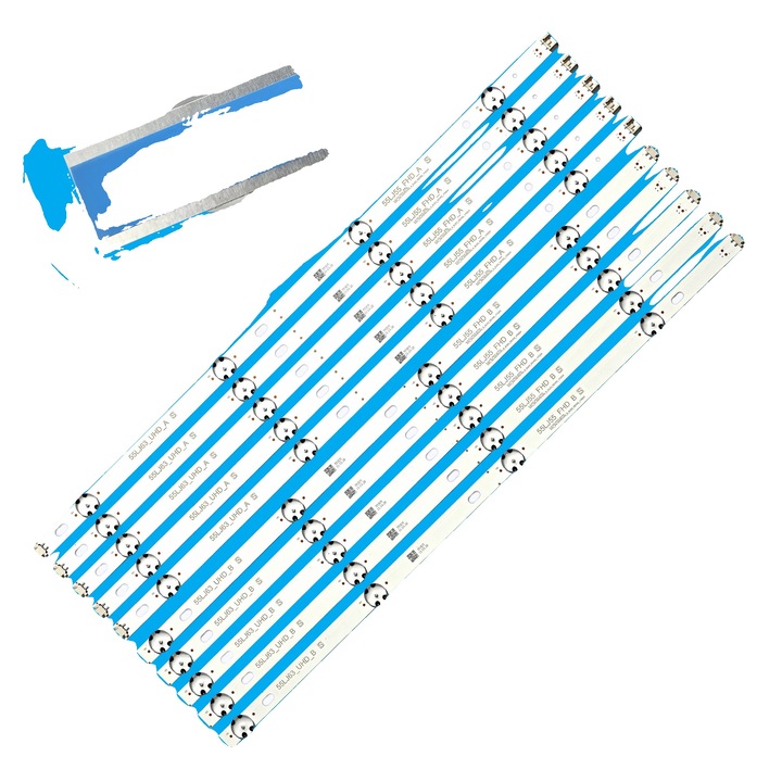 Banda LED 1096mm 8 LED-uri 3V multicolor