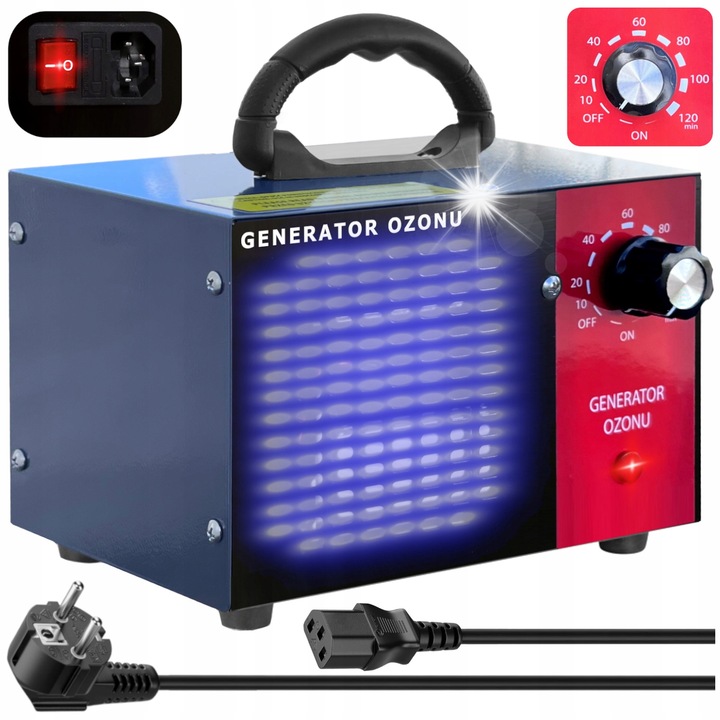 Generator ozon Masuletto 36000mg/h 20x15x18cm albastru