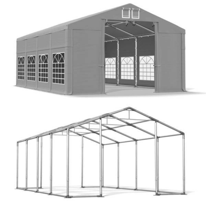 4x8 szürke WINTER ISD egész éves partisátor
