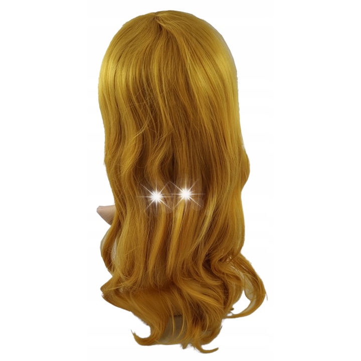 DKM cosplay paróka, 70cm hosszú, arany szőke