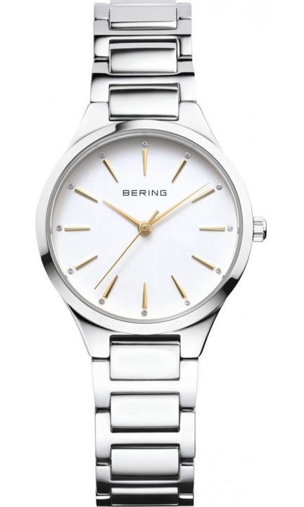 Ceas de dama BERING 15630-704-P argintiu clasic