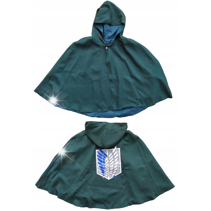DKM Attack on Titan cosplay jelmez, univerzális, 66cm, fekete