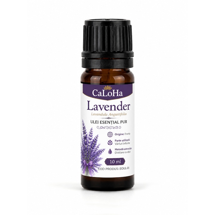 ULEI ESENTIAL PUR DE LAVANDA, 10 ml, aroma relaxanta