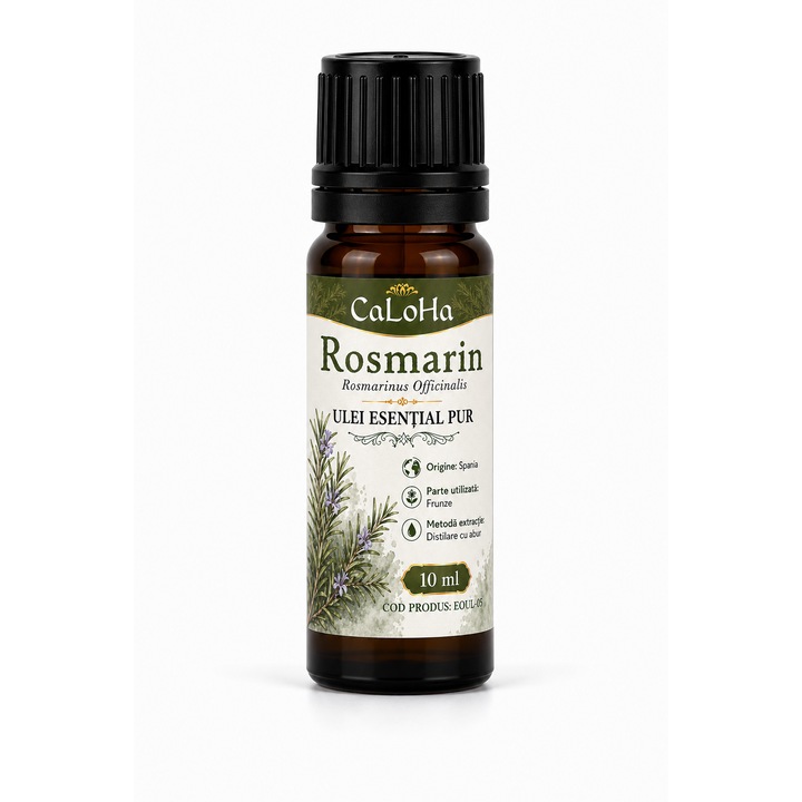 ULEI ESENTIAL PUR DE ROZMARIN, 10ml