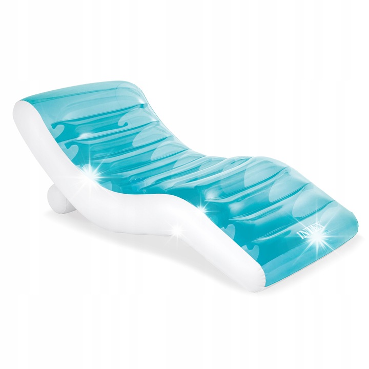 Intex Splash Lounge felfújható matrac, türkiz, 197x99cm