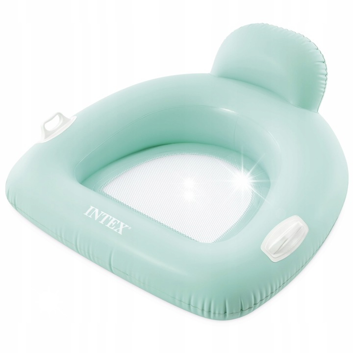 Fotoliu gonflabil Intex 114x107cm verde menta