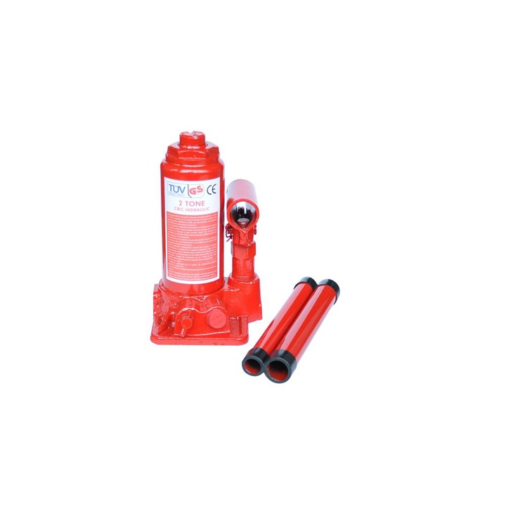 Hidraulikus Palackemelő 2 Ton – TUV-GS Minősítésű, Magasság 148-278mm