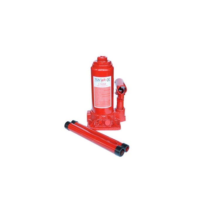 Hidraulikus Palackemelő 4 Ton – TUV-GS Homologizált, Magasság 180-340mm